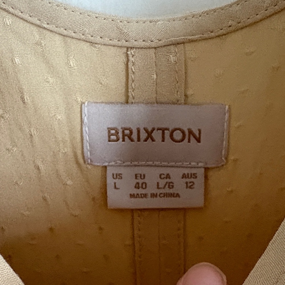 Brixton Beige Slip Midi Dress - Picture 2 of 6